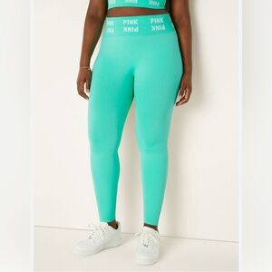 PINK Victoria's Secret Green Leggings